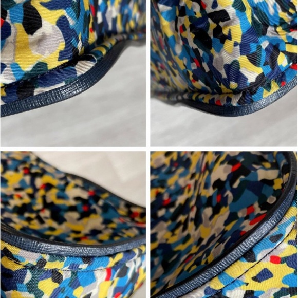 FENDI Monster Shopper Tote Confetti Print Nylon 2016  Preowned Style:7VA367-5WH - Picture 12 of 13